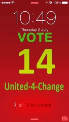 How to vote for United-4-Change Panel - PTI London? Panel code 14