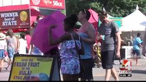 Hot temperatures meet festival goers on final day of Arts Festival