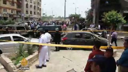 Egypt's state prosecutor killed in Cairo bomb attack