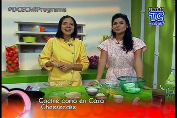 De Casa En Casa - Receta de Cheesecake