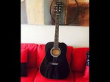 ($49.95 Ebay) Black-STANDARD-New-York-Pro-Acoustic-Guitar-Model-42BK