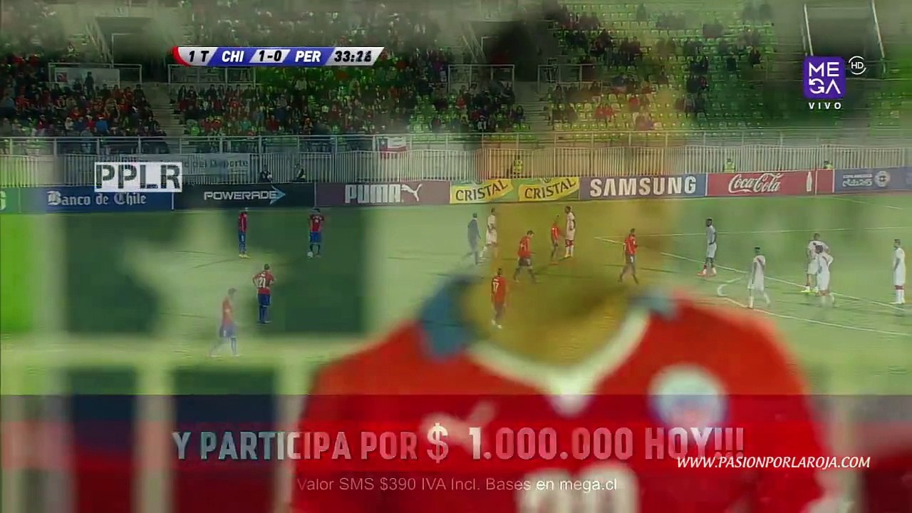 Chile 3 - 0 Perú - Amistoso