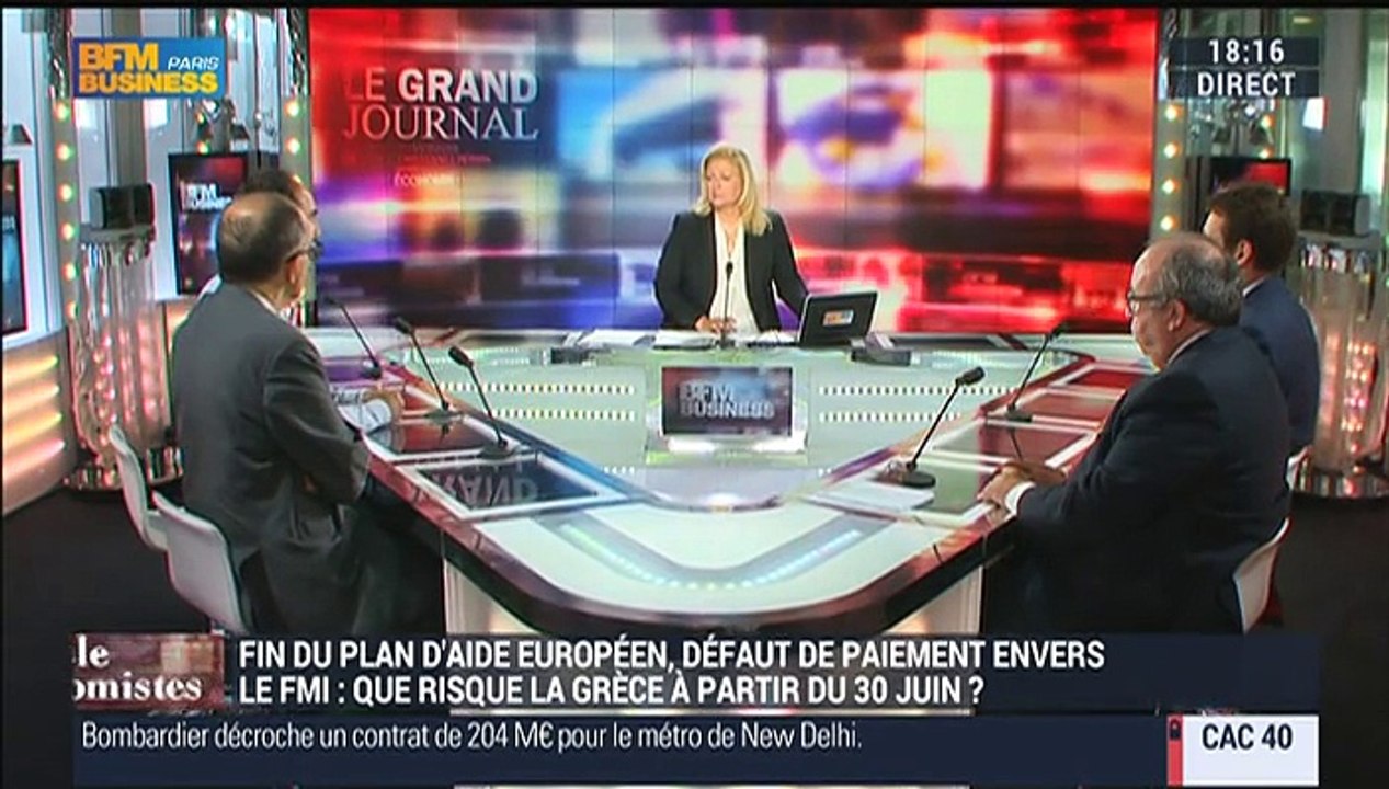 Que se passera-t-il si la Grèce ne parvient pas à rembourser sa dette le 30 juin ?: Matthias Fekl, Christian de Boissieu, Lionel Fontagné et Emmanuel Lechypre (1/2) - 29/06
