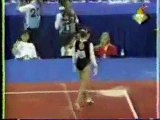 Oksana Chusovitina - 1992 Olympics Team Optionals - Floor Exercise