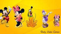 Disney Mickey Mouse Minnie Mouse Daddy Finger Family   Kids Songs Nursery Rhymes
