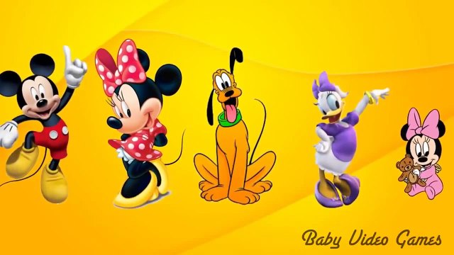 Disney Mickey Mouse Minnie Mouse Daddy Finger Family Kids Songs Nursery Rhymes