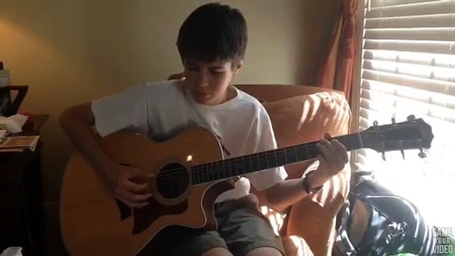 'Amazing Grace' Gospel Acoustic Guitar Instrumental Cover