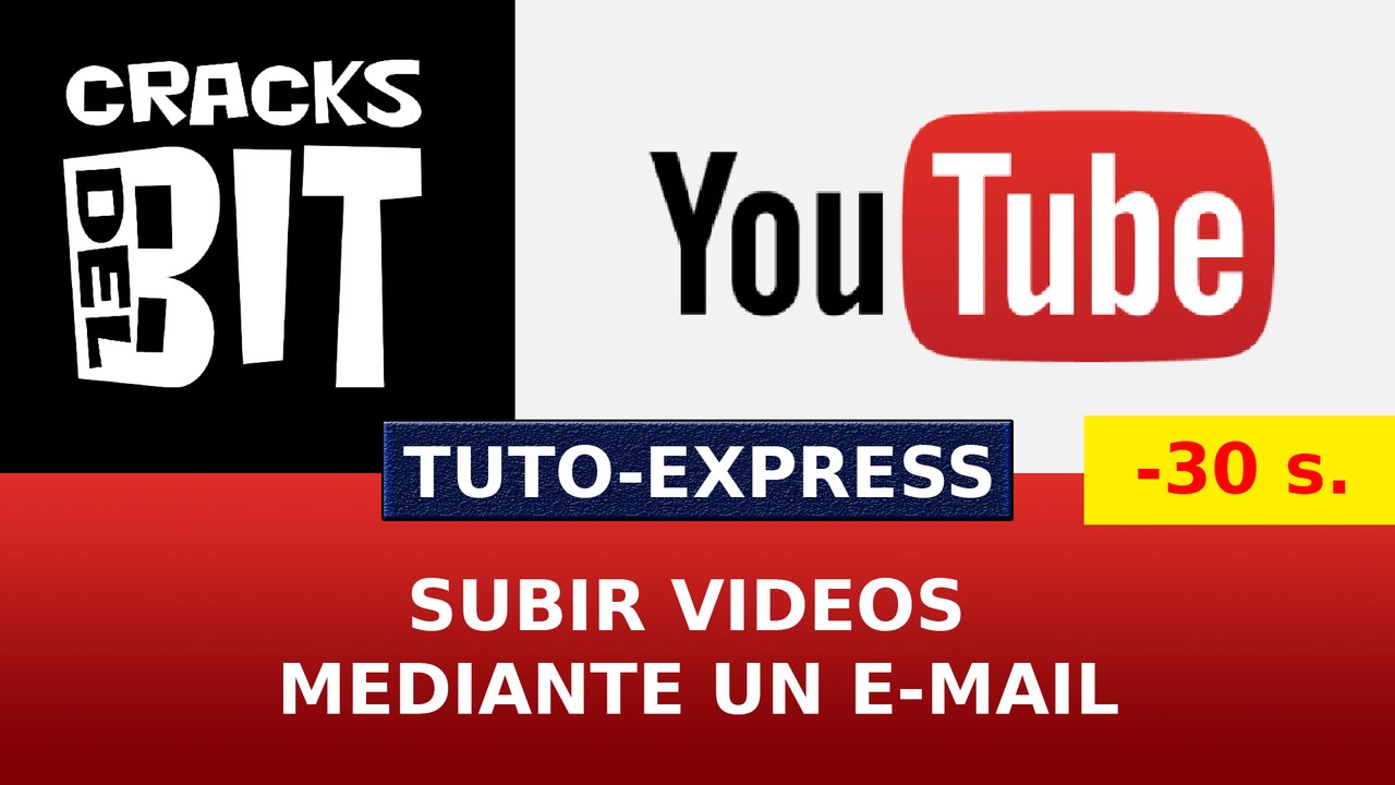Cómo subir vídeos por email en YouTube 2015 | TutoExpress - 30s.