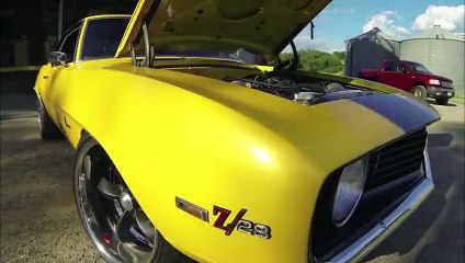Une Camaro Z 28 1969 double Turbo de 1000 chevaux