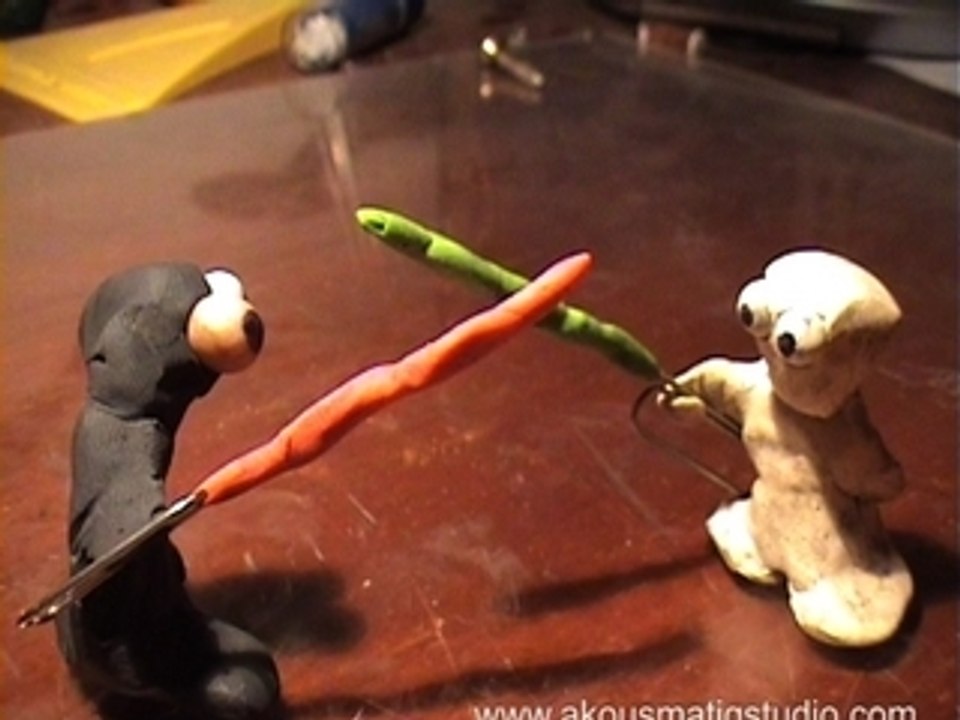 Star Farce (Star Wars, Matrix Parodie Spoof Fake Stop Motion