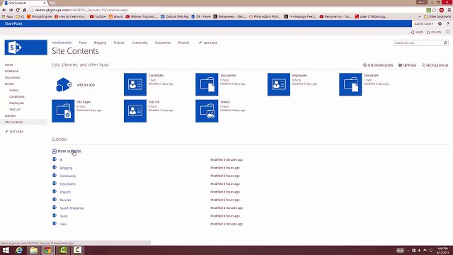 SharePoint Publishing and Wiki Site Templates