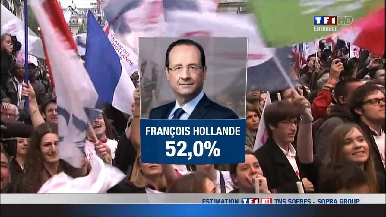 [TF1-HD] Résultats 2ème tour Elections Présidentielles 2012 - Décompte - 20h00