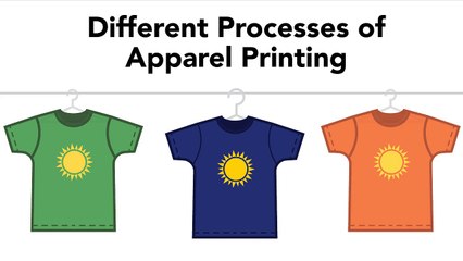 Different Apparel Printing Techniques