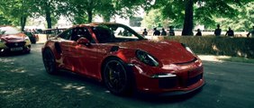 The new Porsche 911 GT3 RS at Goodwood Festival of Speed 2015