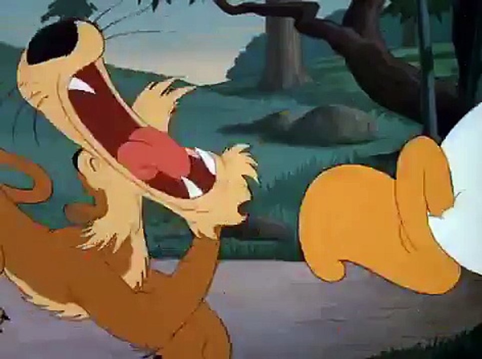Donald duck Lion Around 1950 clip4