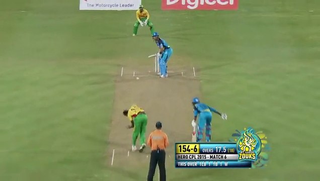 26-Jun-15 - CPL T20 2015 Highlights - Match #6 - St. Lucia Zouks vs Guyana Amazon Warriors
