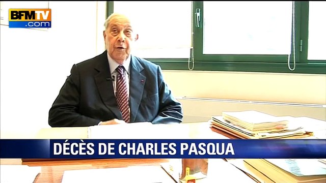 Décès de Charles Pasqua: Karoutchi salue un grand monsieur, un résistant, un orateur hors pair