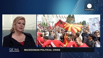 Croatian President Kolinda Grabar- Kitarovic from peace, recession to feminism