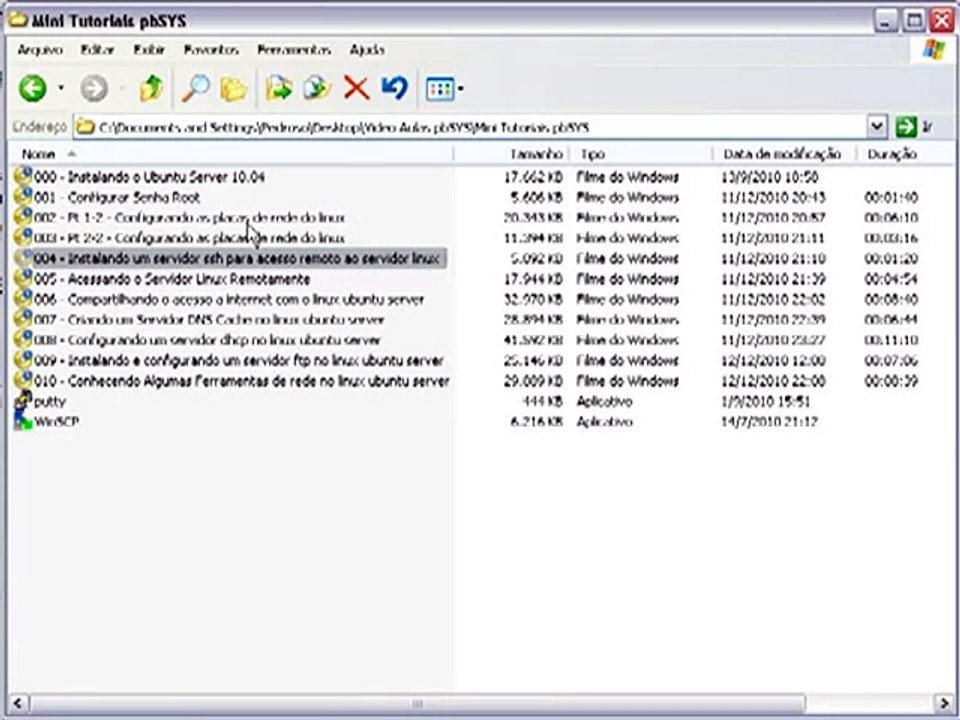 Video Aulas Servidor DNS, FTP, SSH, DHCP e Ferramentas de Rede Linux