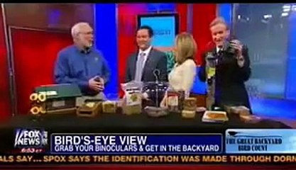 Jim Carpenter talks about the Great Backyard Bird Count on Fox News (Fox & Friends)