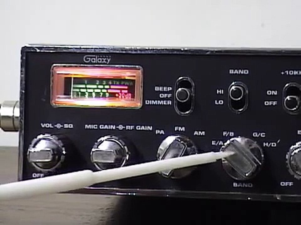 Review : Galaxy DX 44V 10 Meter Export CB Radio Overview