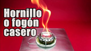 Hornillo o fogón casero, cómo se hace