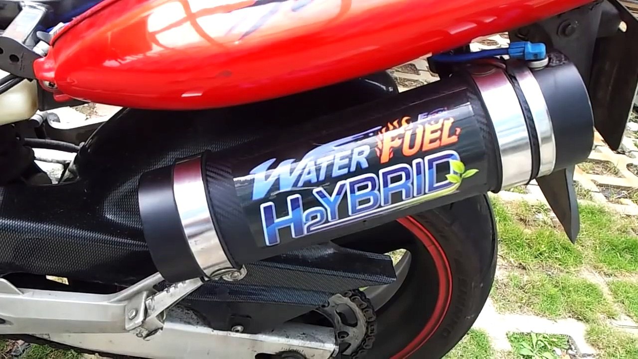 HHO Generator on Honda Hornet 250 (CB250F)