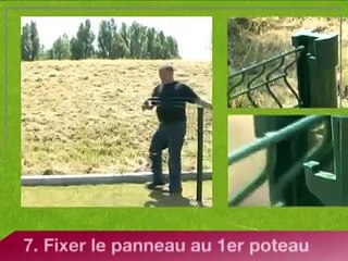 Montage de clôtures: Le film d'installation de Nylofor avec des poteaux Bekafix - Betafence