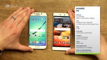 Samsung Galaxy S6 edge und Huawei P8 im Vergleich
