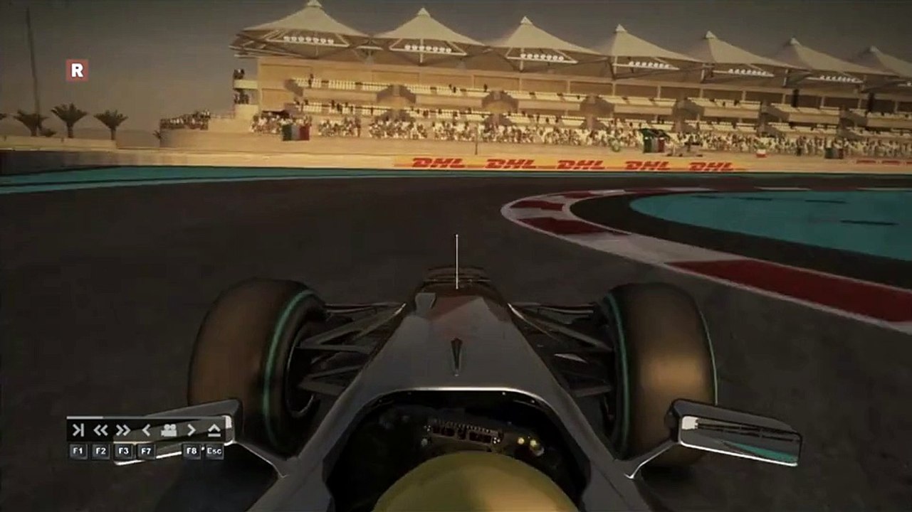 F1 2010 - Abu Dhabi Yas Marina onboard - Mclaren