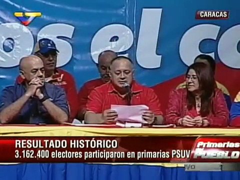 Sepa quiénes fueron los candidatos electos en las primarias del PSUV
