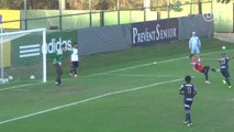 Cristaldo faz gol de bicicleta e vira artilheiro em treino do Palmeiras