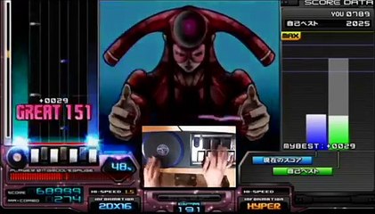 3Y3S HYPER - one hand play : hard gauge