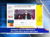 Diario colombiano se�ala que Morales negoci� reubicaci�n en Costa Rica