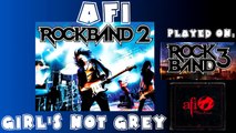 AFI - Girl's Not Grey - @RockBand 2 Expert Full Band