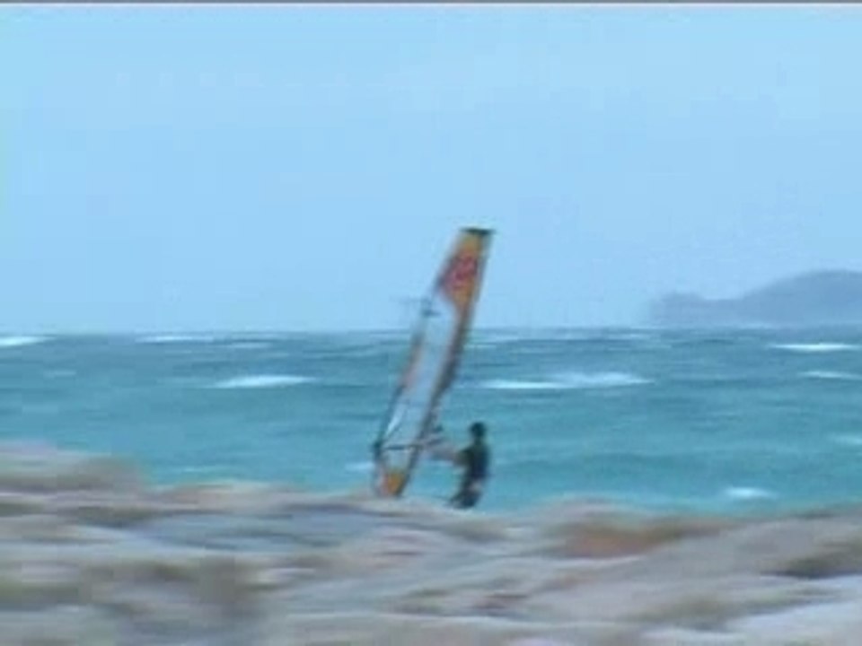 Funboard à Epluchure Beach