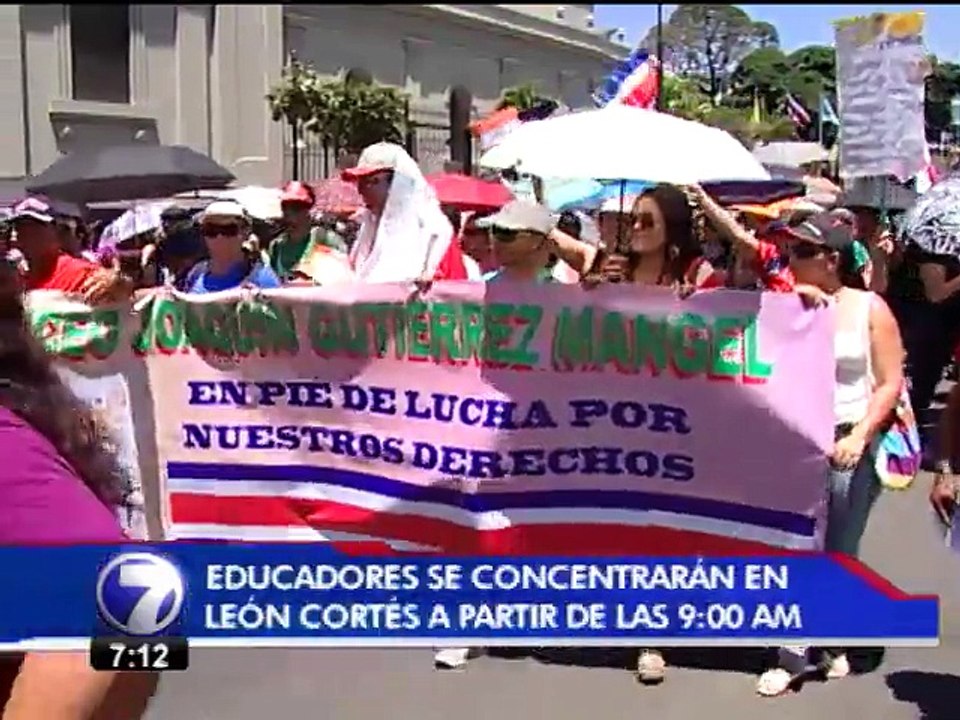 Movimiento De Educadores Anuncia Una Manifestaci N Masiva Este Mi ...