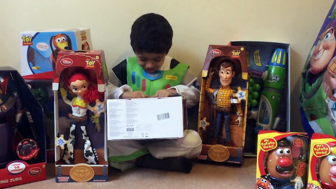 Disney Toy Story Surprise Egg Unboxing Opening Buzz Lightyear video