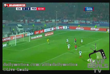 Vargas Amazing Chance Chile 0-0 Peru CopaAmerica SemiFinal