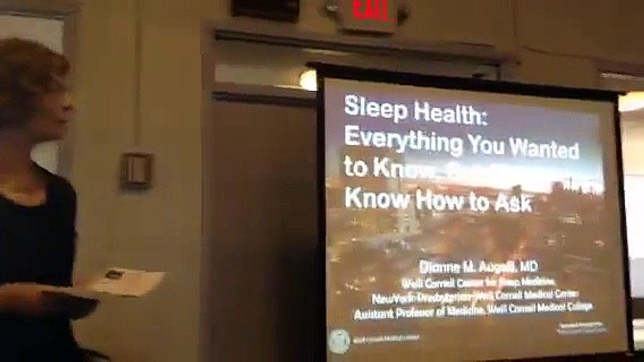 Intro To Roosevelt Island Women's Health Org/Cornell Tech Sleep Seminar