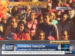 Andreína Tarazón invitó a asistir a la convocatoria para acabar con la burocracia
