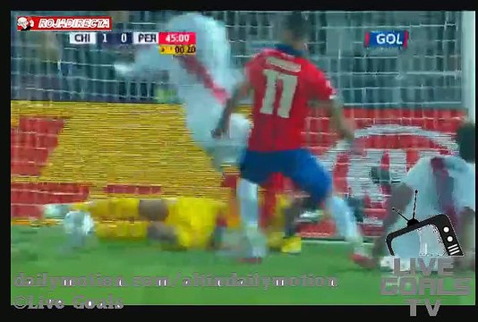 1st Half Goal & Highlights Chile 1-0 Peru HD