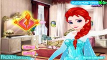 Disney Frozen Elsa Game FIRE MakeOver   Disney Baby Videos Games For Kids