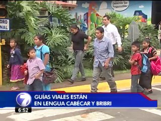 MOPT present� manuales de seguridad vial en idiomas ind�genas