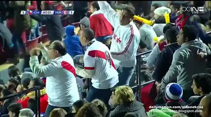 1-1 Gary Medel Incredible Own Goal | Chile v. Peru 29.06.2015