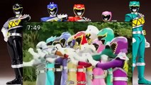 Power Rangers Dino Charge 10 Heroes Morph and Roll Call [Japanese Version]