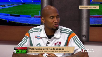 Wellington Silva fala o que mudou no Fluminense com a chegada de Enderson Moreira