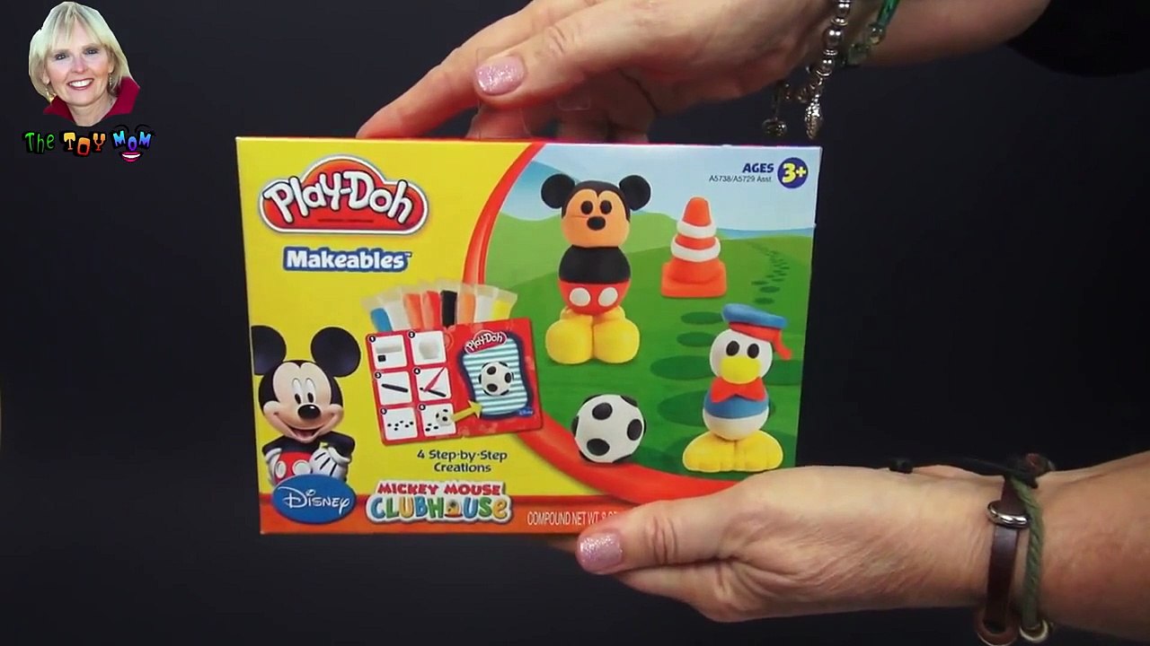 ♥♥ Play-Doh Disney Makeables Set Featuring Mickey Mouse and Donald Duck