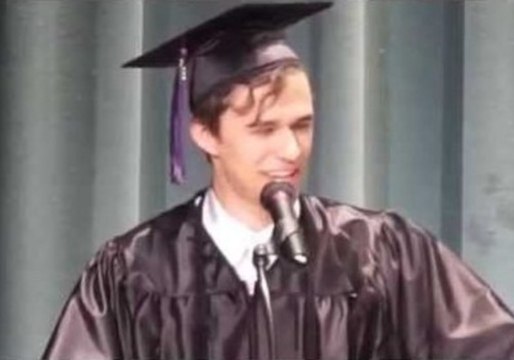 Graduating Student Inspires His Classmates With a Fantastic Speech
