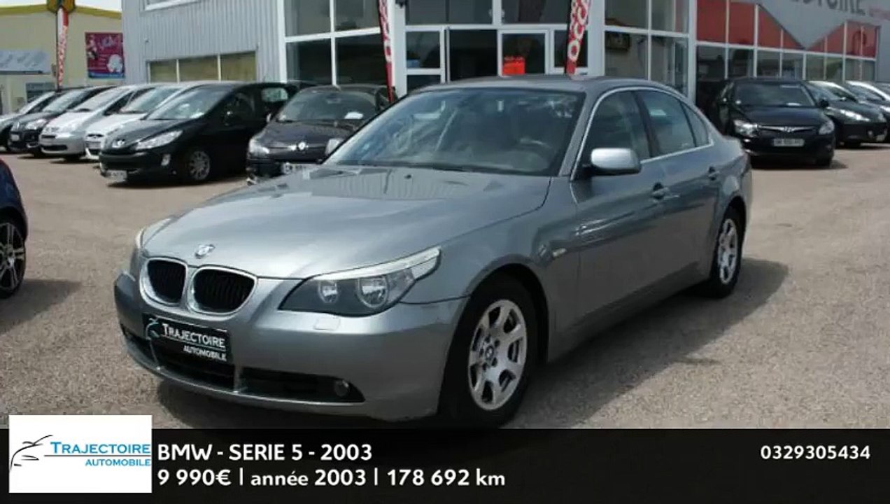 Annonce Occasion BMW Serie 5 530d CONFORT e60 218 ch 2003